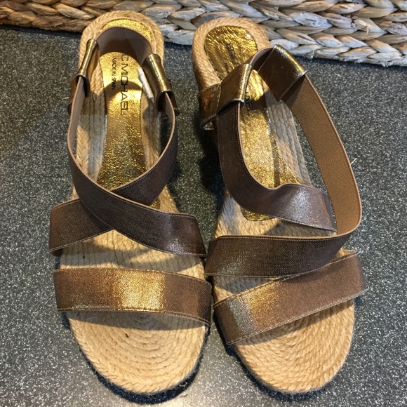 Eric Michael Cooper Espadrille Wedges - Picture 1 of 12